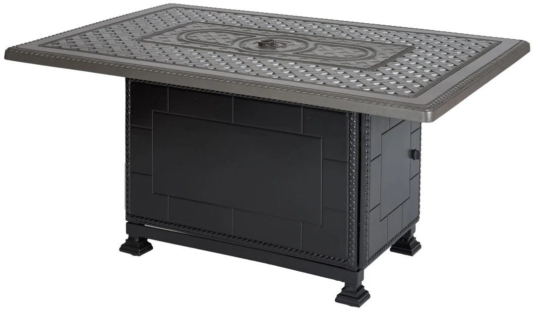 GES Bel Air Cushioned Cast Aluminum Seating & Chat Sets - Image 12