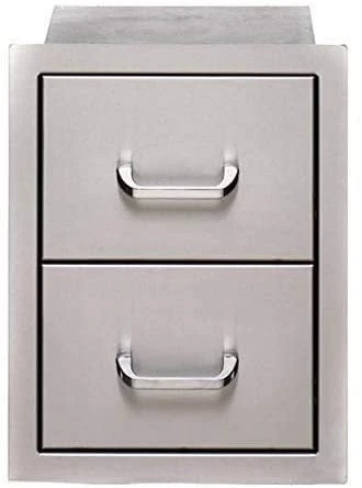 Bull Stainless Steel Accessory Storage Double Drawers - Image 3