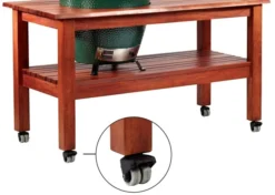 Big Green Egg 2" Swivel Caster Kit For Cypress/Mahogany EGG Tables