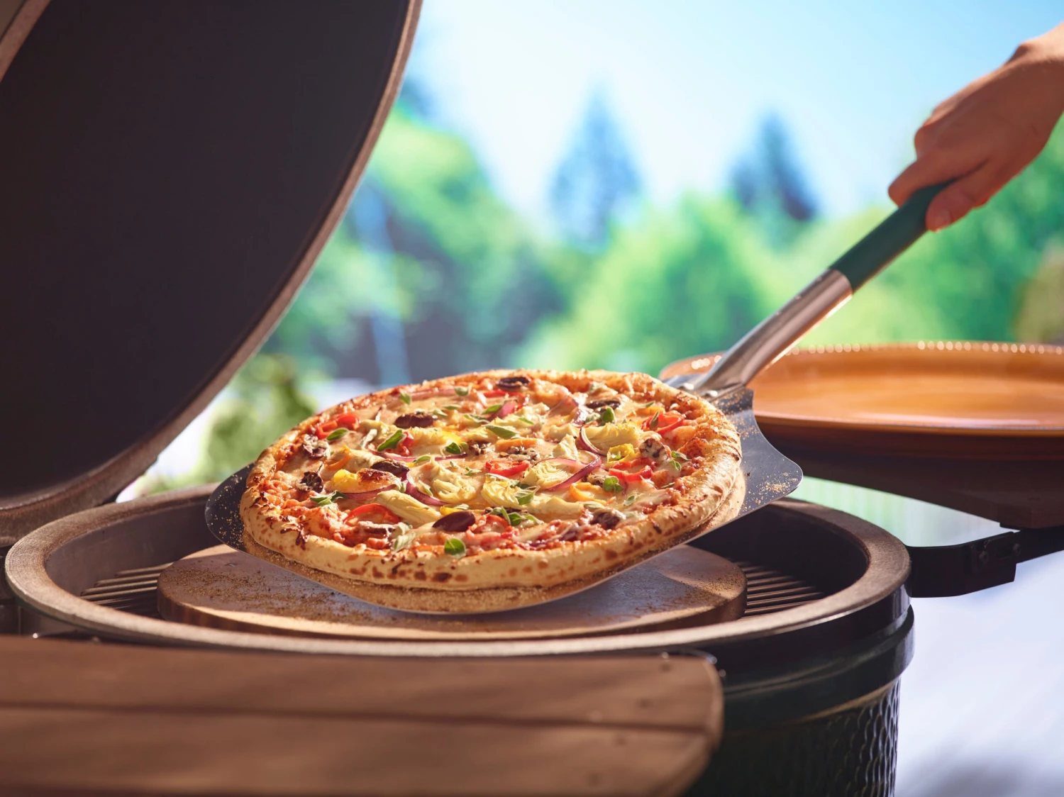 Big Green Egg Aluminum Pizza Peel - Image 6