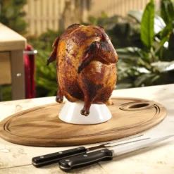 Big Green Egg Ceramic Vertical Chicken Roaster