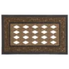 Decorative Brown Scroll Sassafras Doormat Tray
