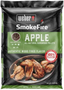 Weber SmokeFire All-Natural Hardwood Pellets - Apple Blend