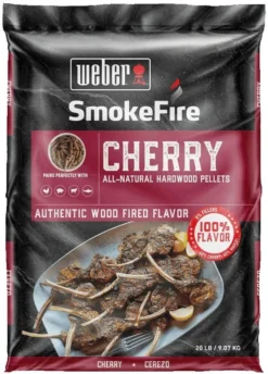 Weber SmokeFire All-Natural Hardwood Pellets - Cherry Blend