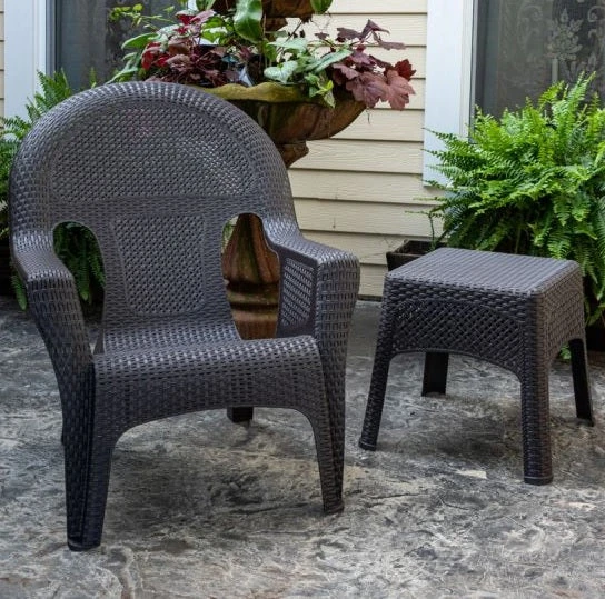 Woven Patio Lounge Chairs - Image 5