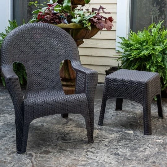 Woven Patio Side Tables - Image 6