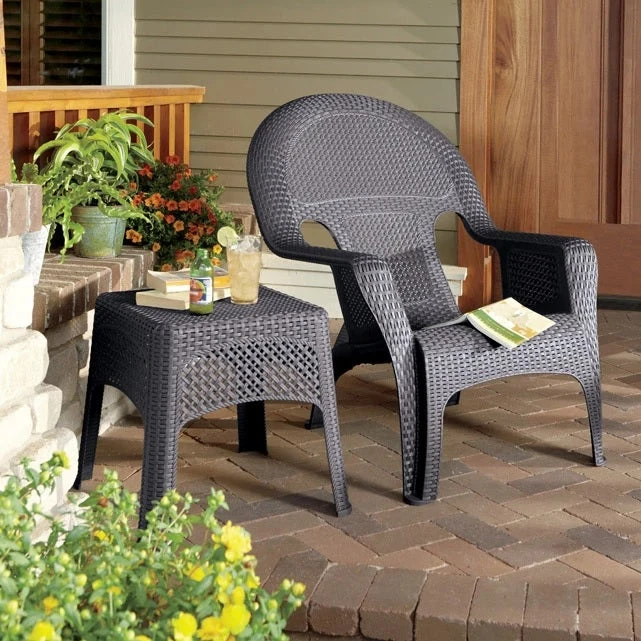 Woven Patio Side Tables - Image 8