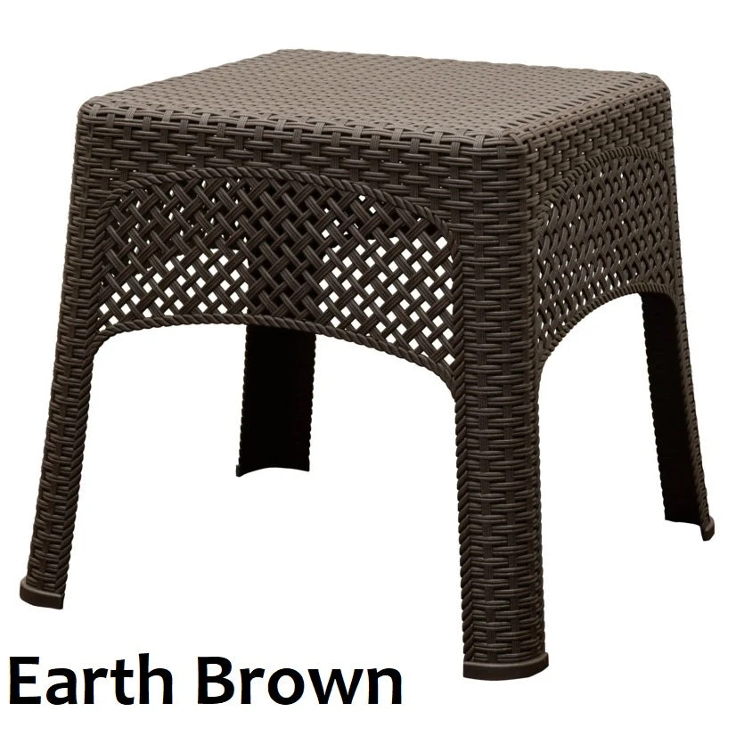 Woven Patio Side Tables - Image 2