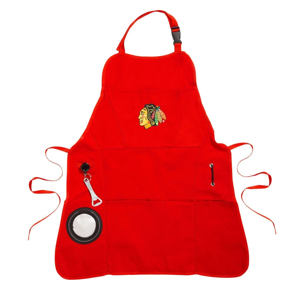 Team Sports America Chicago Blackhawks Grilling Utility Apron