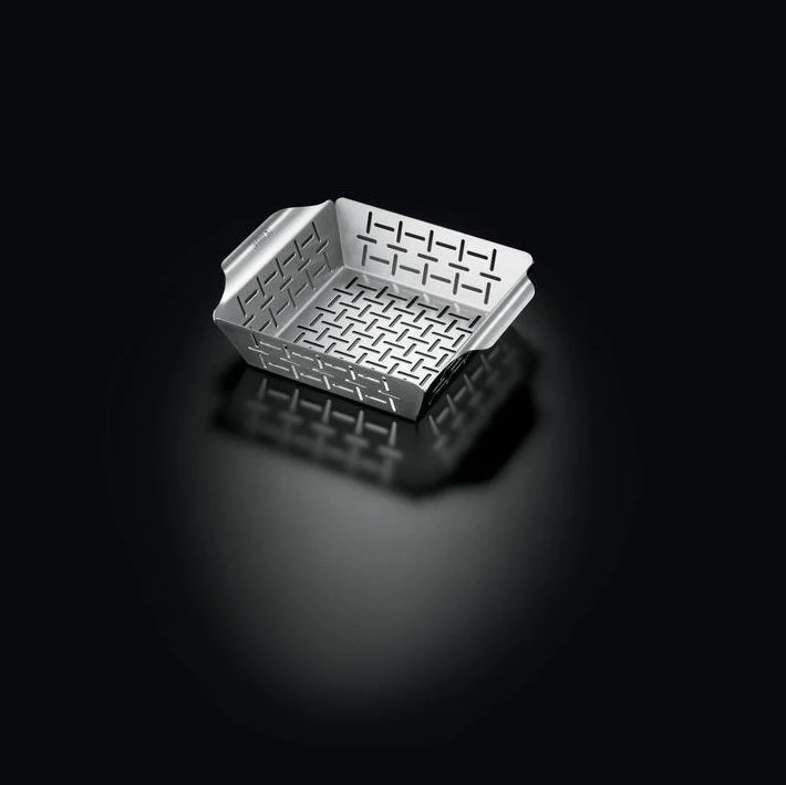 Weber Small Stainless Steel BBQ Vegetable Basket 6481 - Image 8