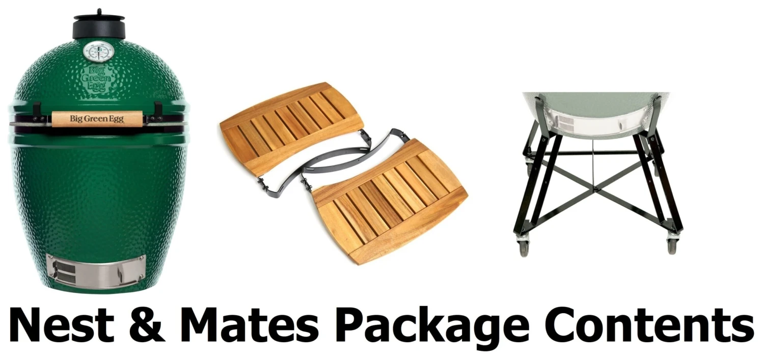 Big Green Egg Medium EGG Grill With Nest Option - Image 7