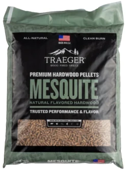 Traeger Mesquite Hardwood Pellets 20 Lb. Bag