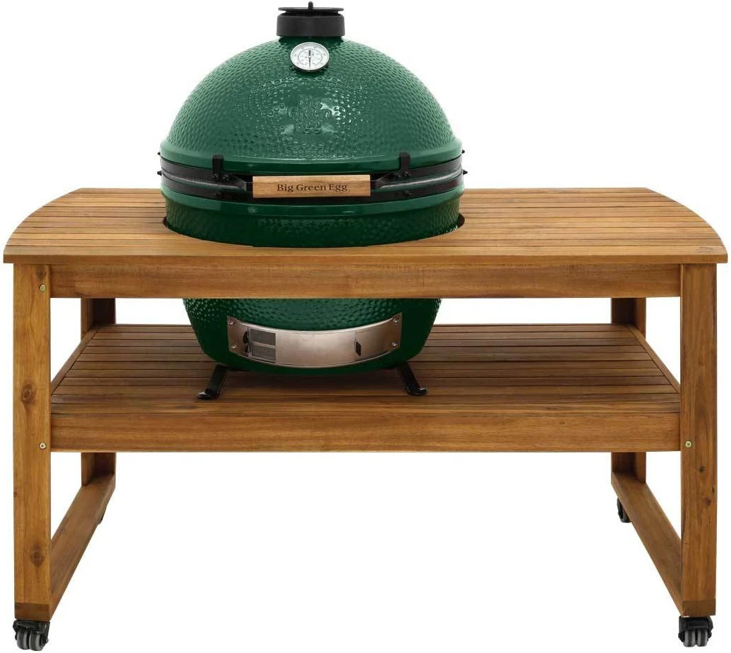 Big Green Egg Acacia Table For Large Or XLarge EGGs - Image 3