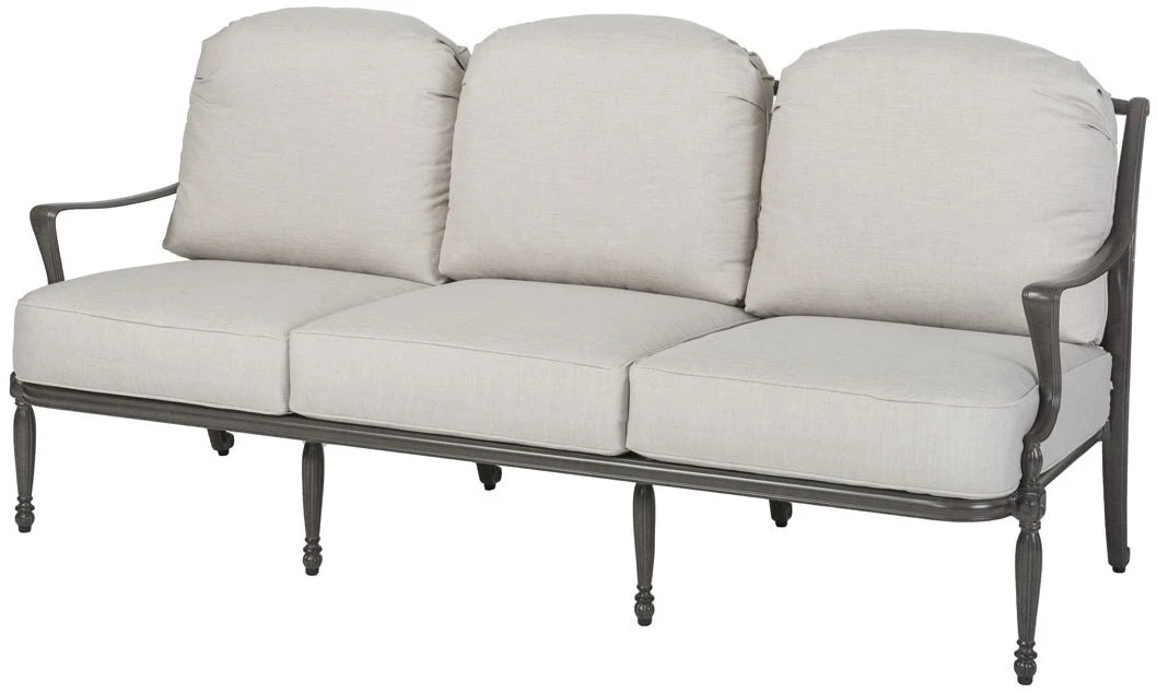 GES Bel Air Cushioned Cast Aluminum Seating & Chat Sets - Image 9