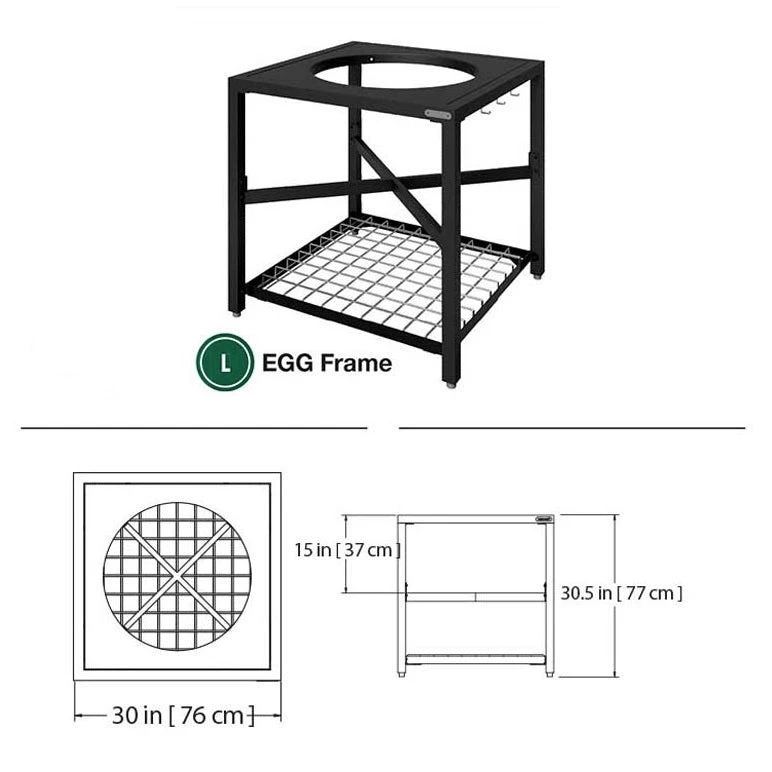 Large Big Green EGG Modular Nest Frame System - Image 4
