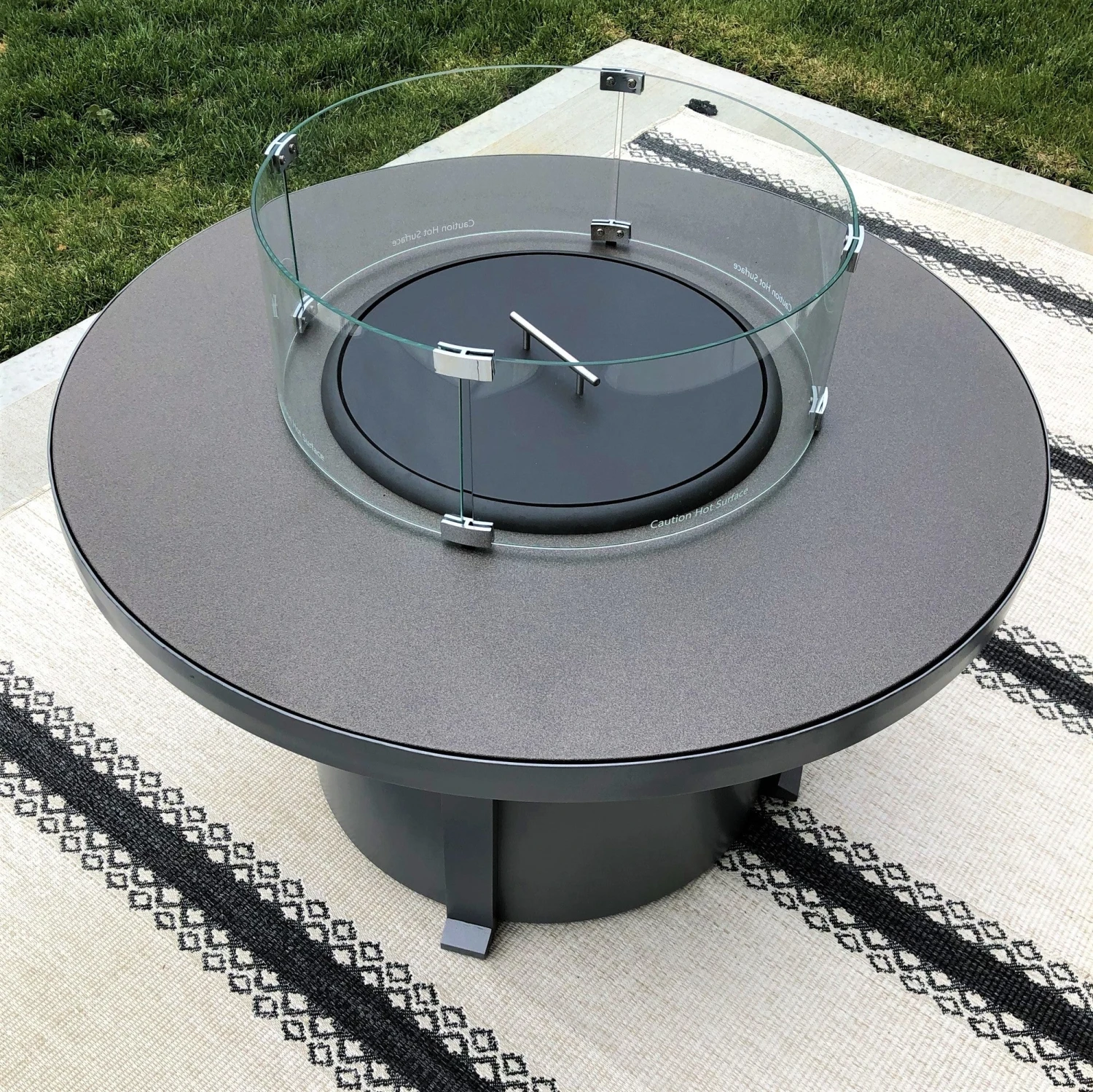 42" Round Cal Sil Fire Pit Table - Image 3