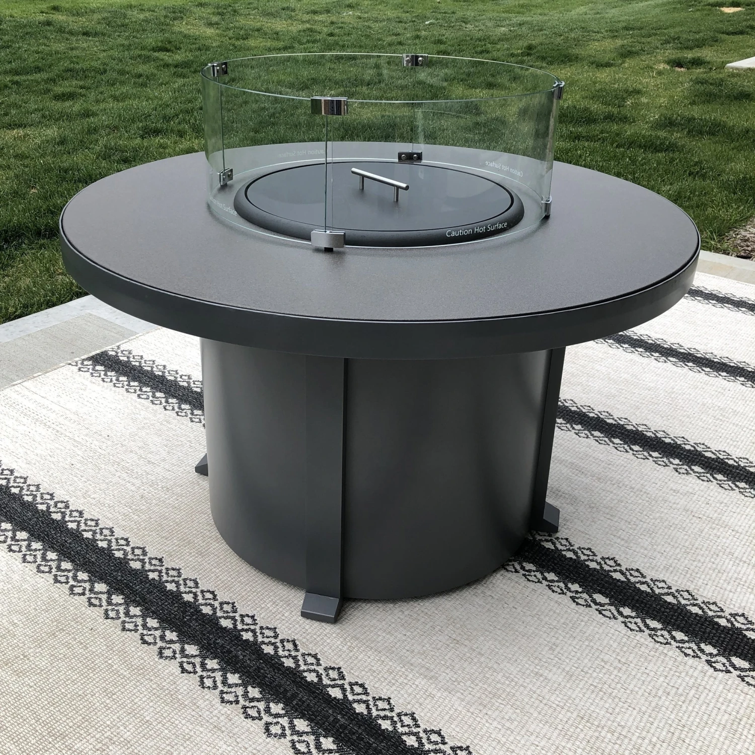 42" Round Cal Sil Fire Pit Table - Image 2
