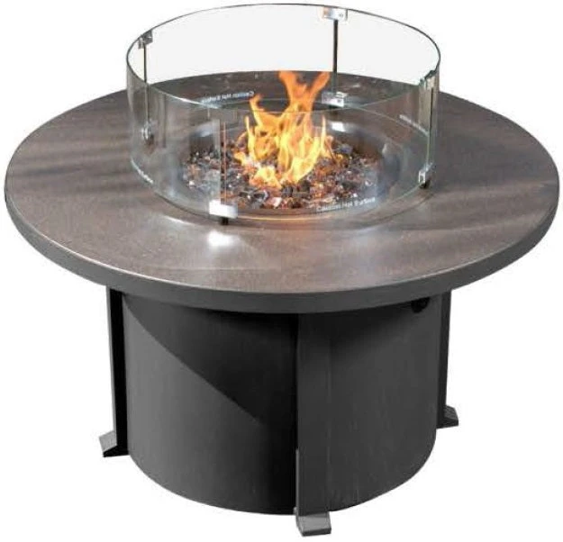 42" Round Cal Sil Fire Pit Table