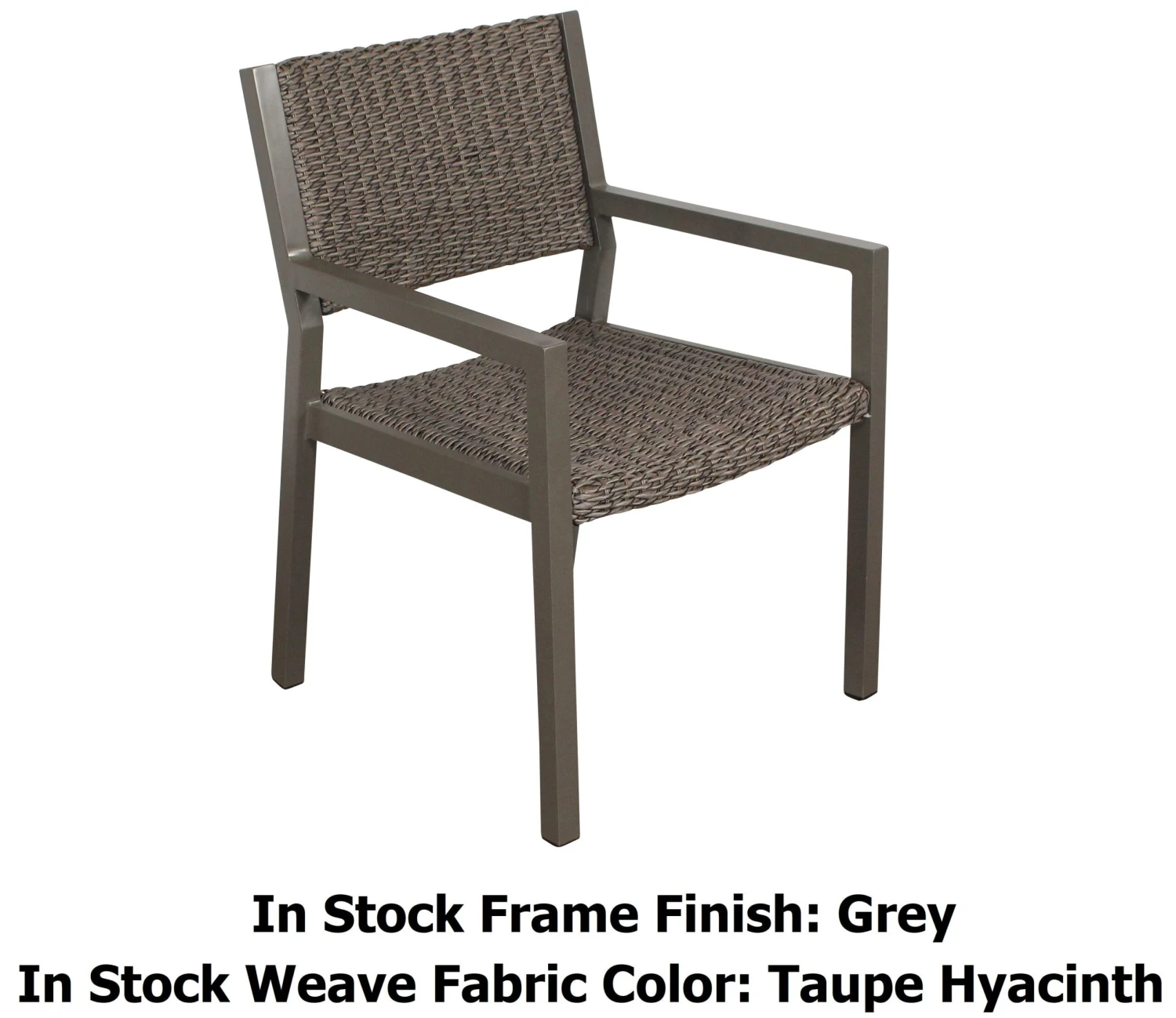 Hyacinth Weave Patio Dining Set - Image 2