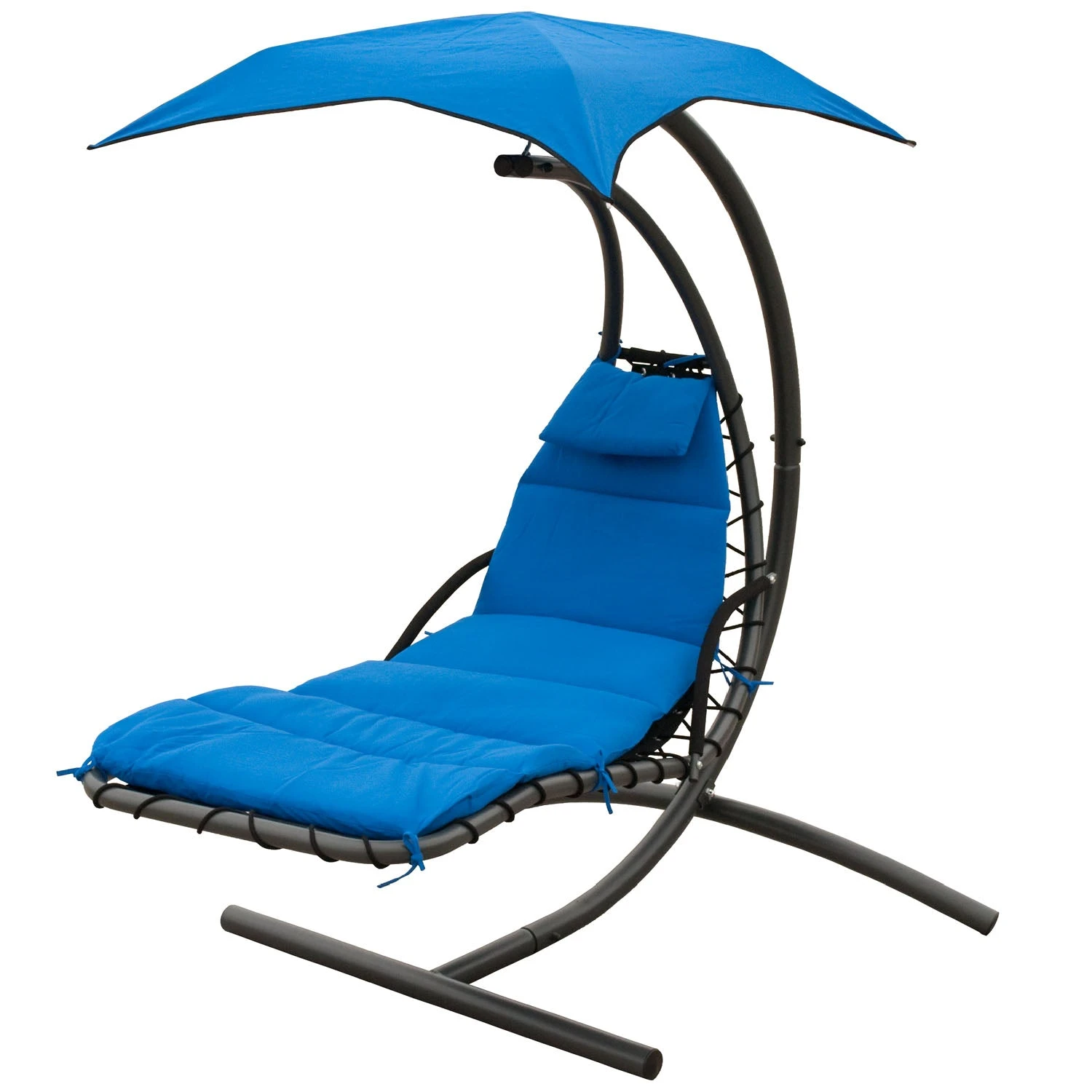 Royal Blue Cloud 9 Hanging Chaise Lounger - Image 3