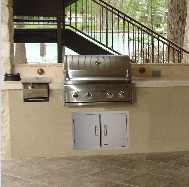 Bull Grill Propane Storage 30" Double Access Doors - Image 2