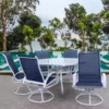 Dublin Cobalt Sling Patio Dining Sets