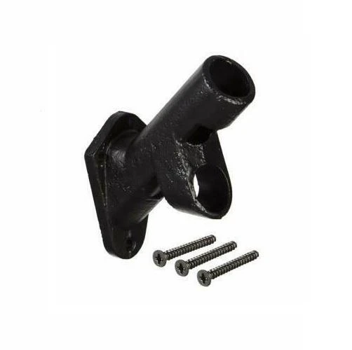 Two-Position Black Cast Iron Bracket For Flags - Image 3