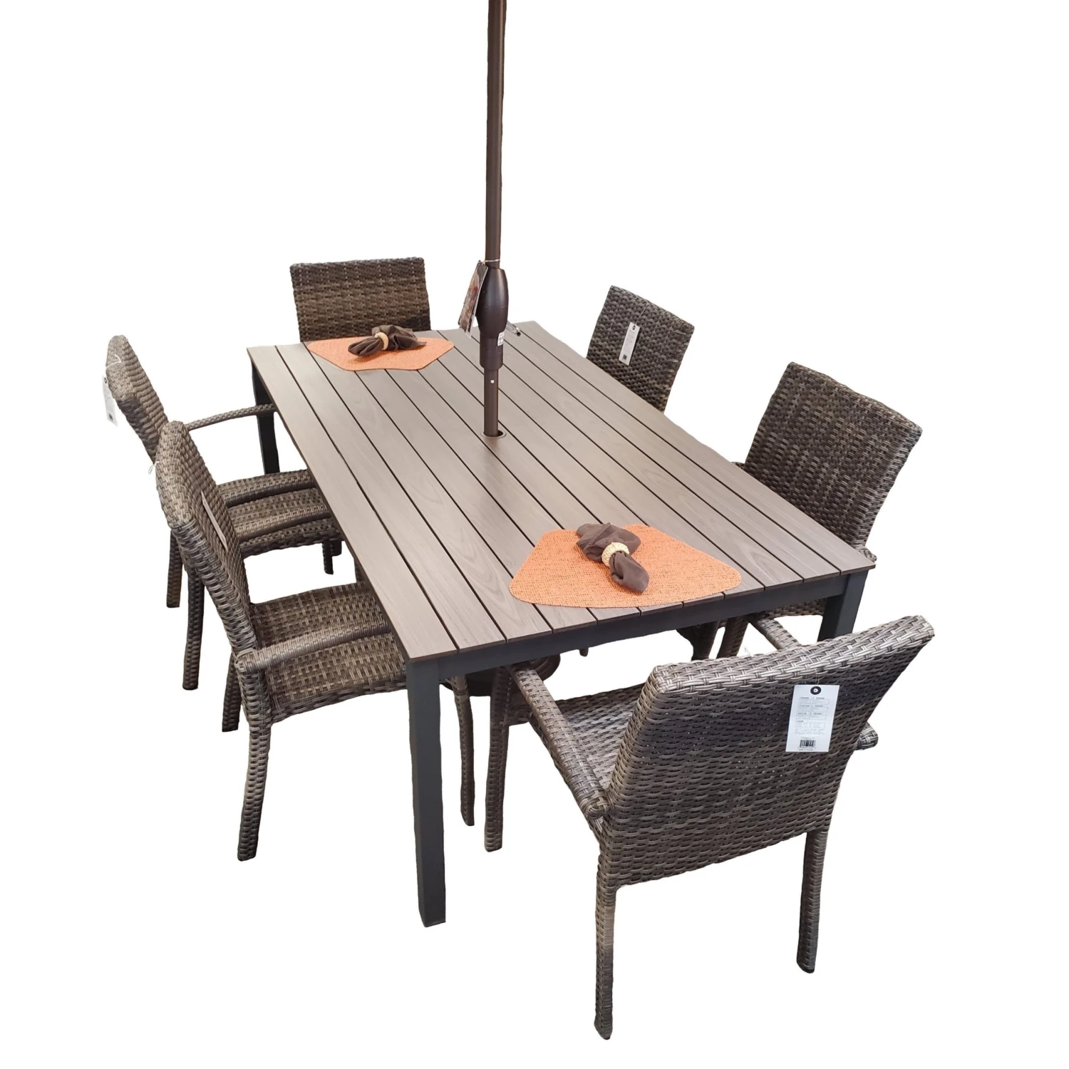 Barbados Wicker Patio Dining Sets - Image 3