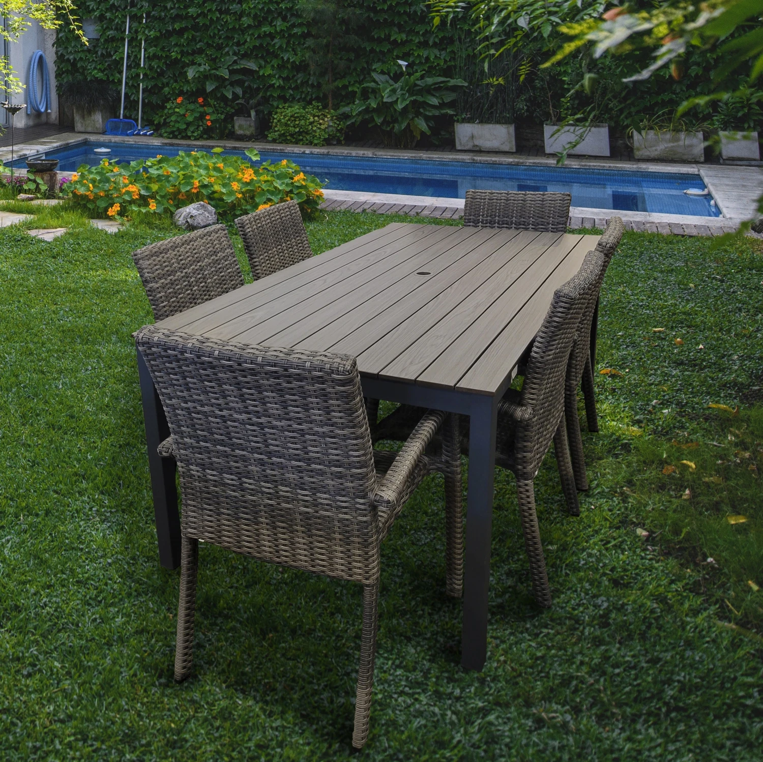 Barbados Wicker Patio Dining Sets