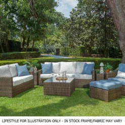 Bella Cushioned Wicker Seating & Chat Sets