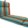 Covert Stripe Universal Replacement Chaise Lounge Chair Cushion 856
