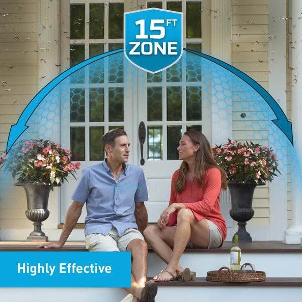 MIA Glacial Blue Thermacell Patio Shield Mosquito Repeller - Image 5