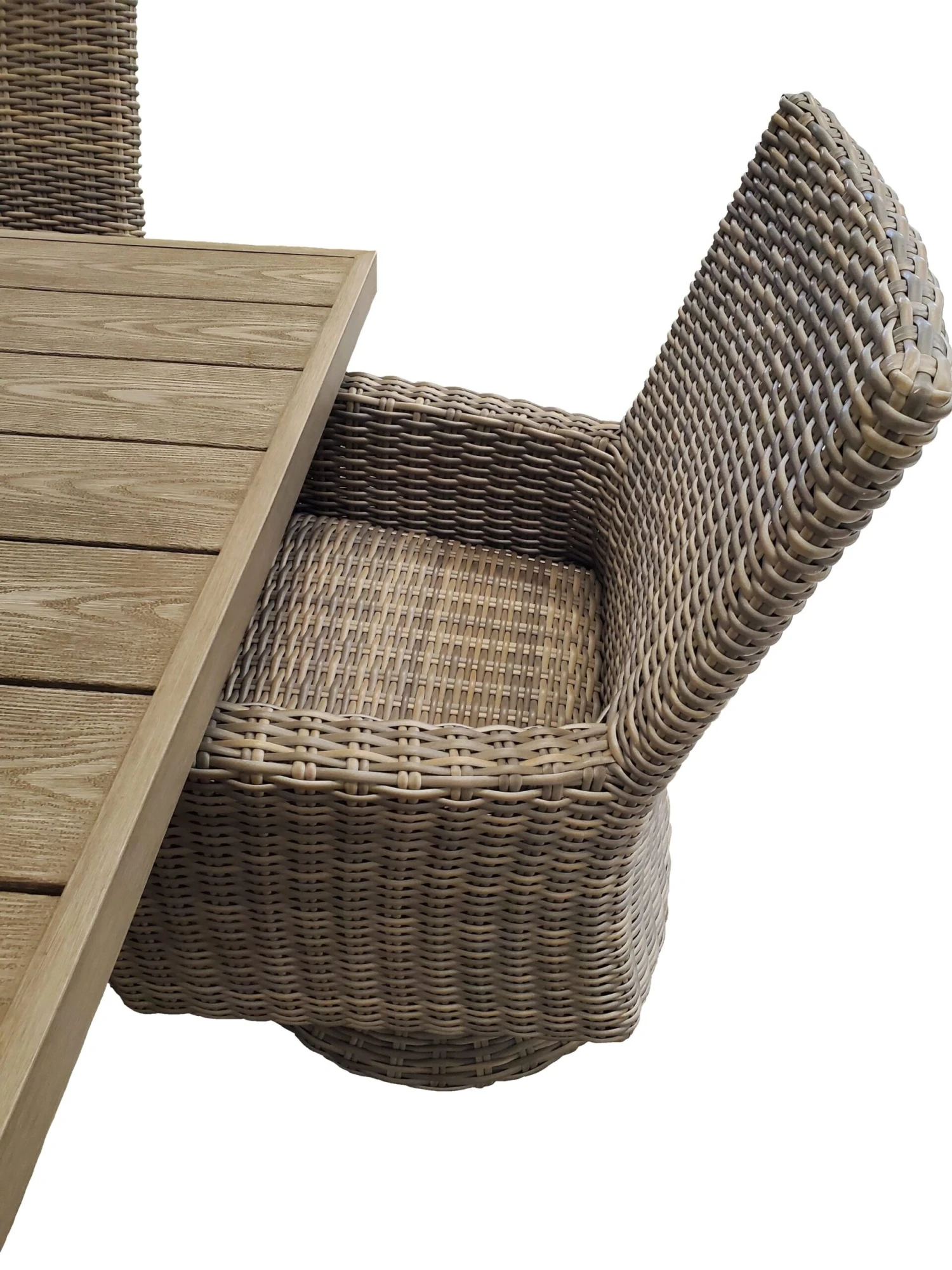 Carolina Woven Wicker Patio Dining Sets - Image 5
