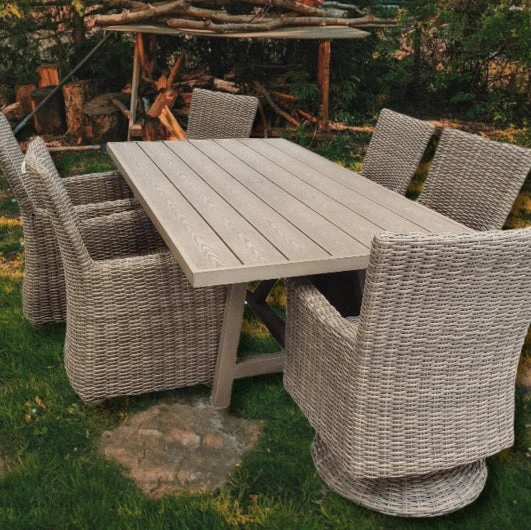 Carolina Woven Wicker Patio Dining Sets - Image 3