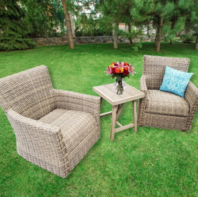 Carolina Woven Wicker Patio Seating & Chat Sets - Image 5