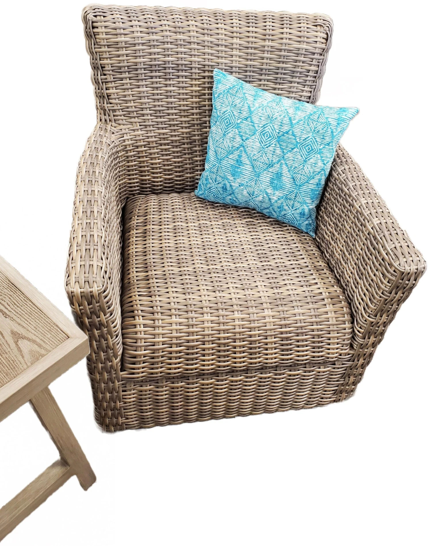Carolina Woven Wicker Patio Seating & Chat Sets - Image 6