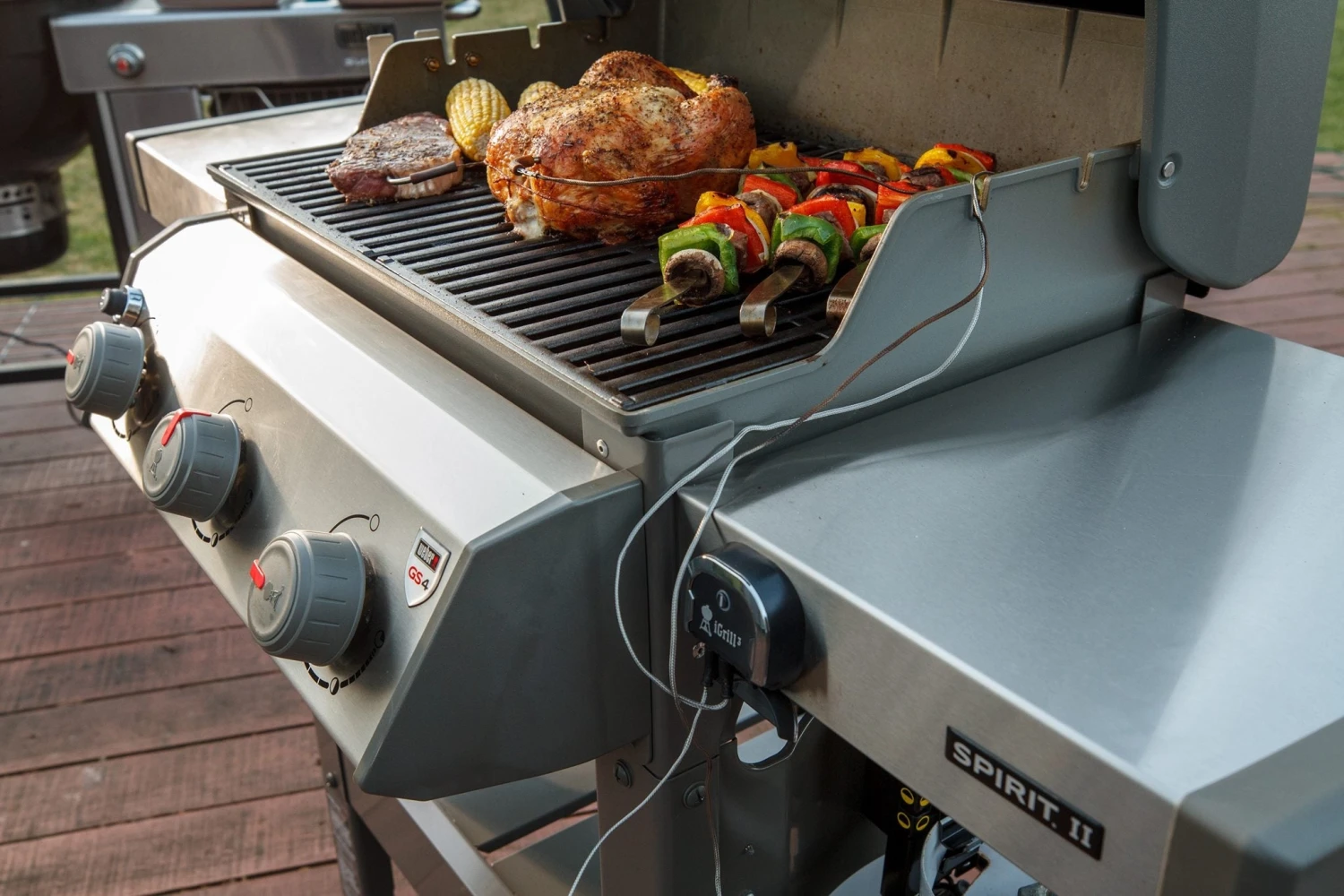 Weber GenesisĀ® II S-315 Stainless Steel Grill Series - Image 2