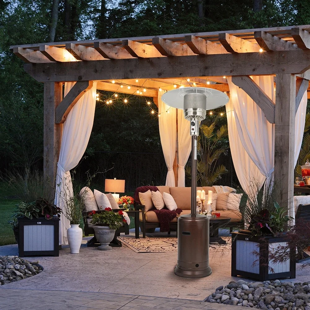 Bronze Standing Propane Patio Heater - Image 3