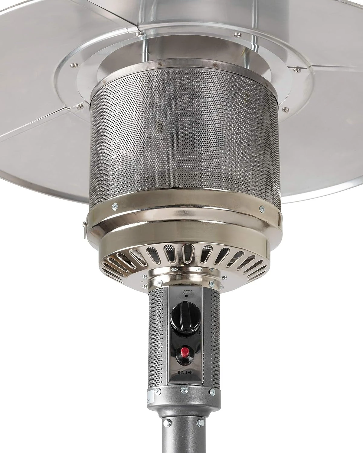 Bronze Standing Propane Patio Heater - Image 4