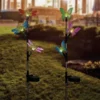 32" Plastic Triple Insect Solar Powered LED Stake