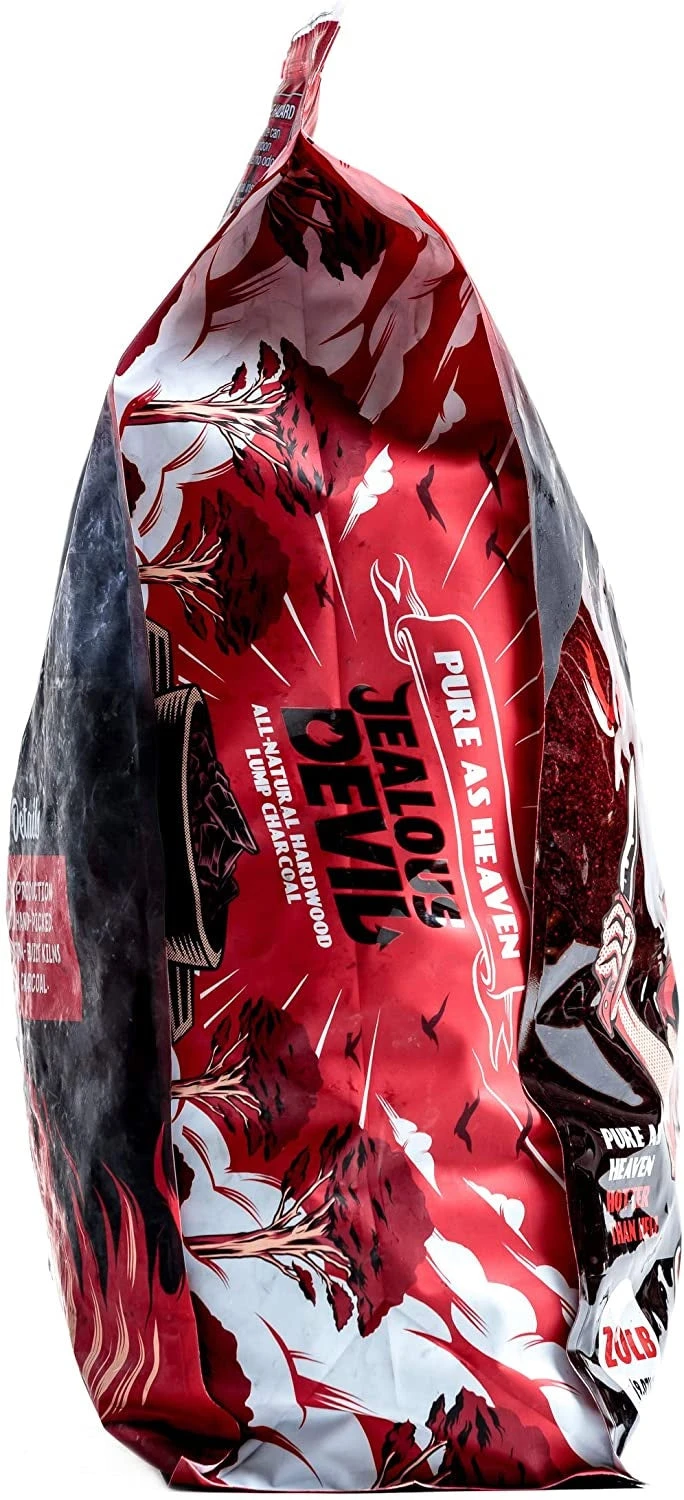 Jealous Devil 100% Natural Hardwood Lump Charcoal Quebracho Blanco 20 Lbs. - Image 4
