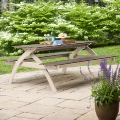 Plymouth Bay MGP Rectangular Picnic Tables