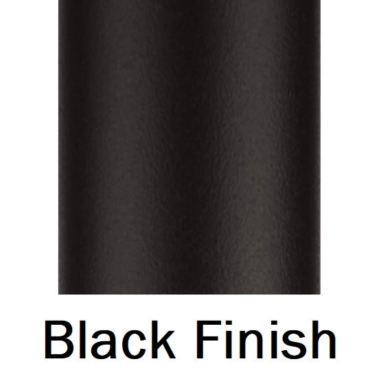 9' Market Black Frame Blue Canopy Umbrella - Image 2