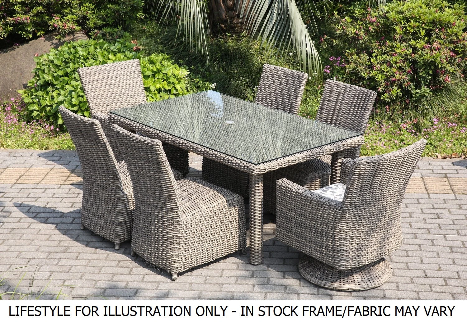 Carolina Woven Wicker Patio Dining Sets - Image 4
