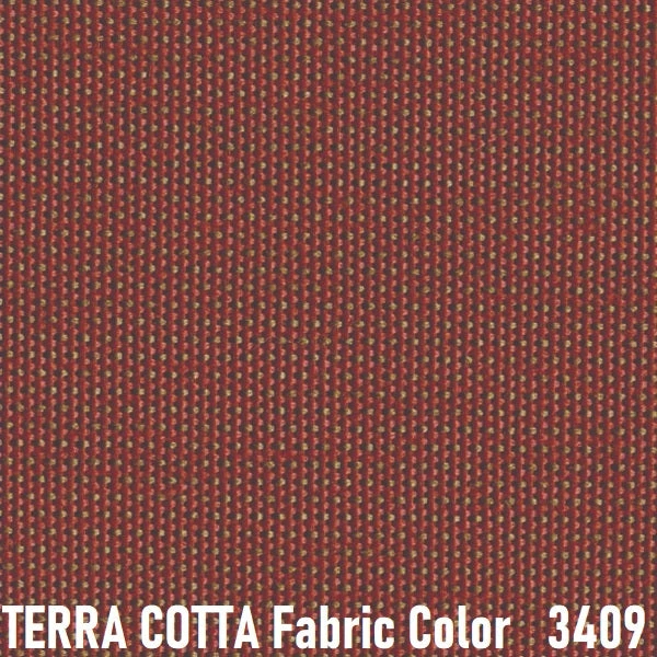 9' Auto Tilt Market Bronze Frame Terra Cotta Canopy Umbrella Thin Pole - Image 2